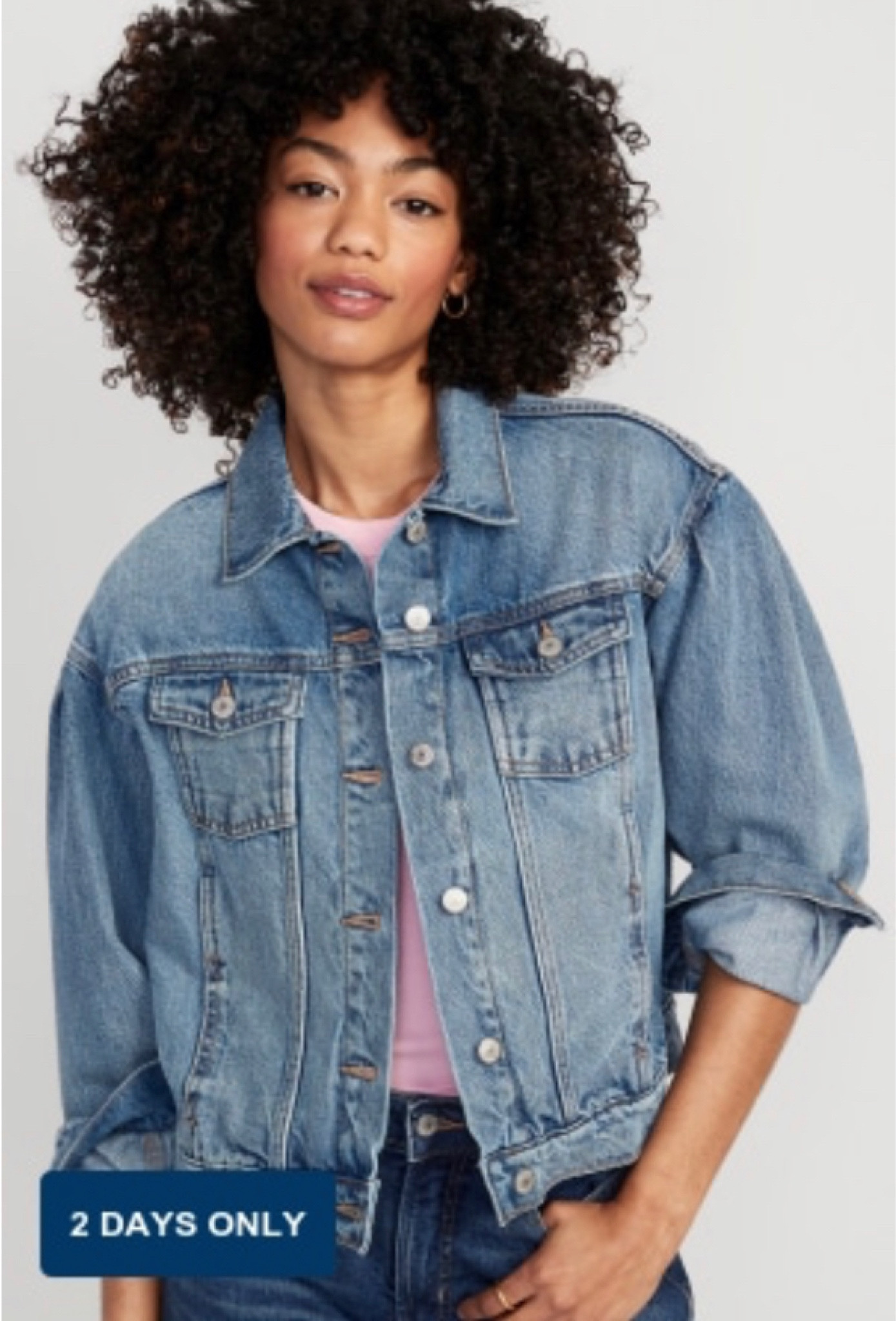 $18 jean jacket 2 days only 

#LTKstyletip #LTKsalealert #LTKFind
