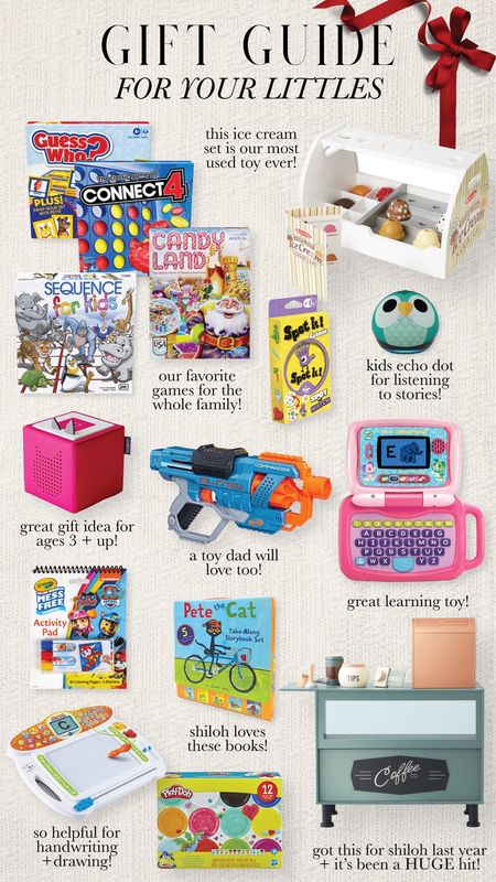 gift ideas for your littles 🎁

#giftsforkids #giftsfortoddlers #giftsforgirls #giftsfor5yearold

#LTKGiftGuide #LTKHoliday #LTKkids