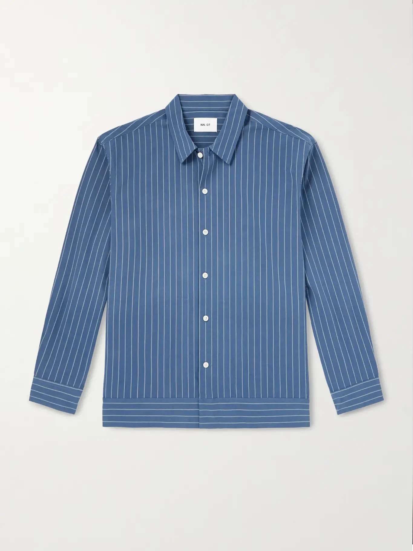 Reed 50032 Striped Organic Cotton Shirt | Mr Porter (US & CA)