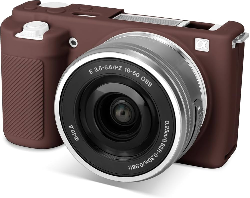 Rieibi ZVE10 Case, Soft Silicone Protective Case for Sony ZV-E10 ZVE10 Camera, Lightweight Rubber... | Amazon (US)