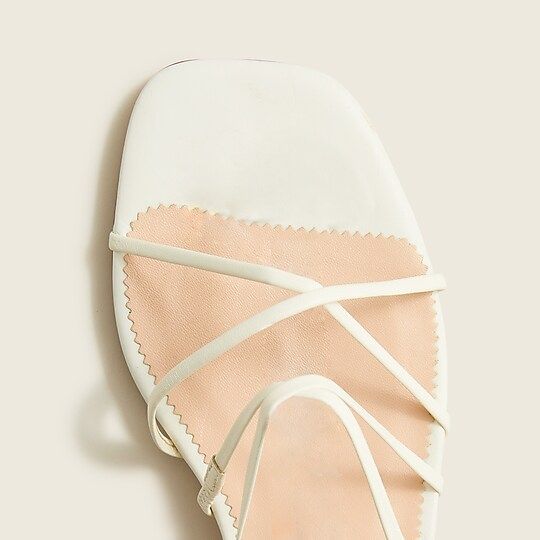 Sardinia ankle-wrap heeled sandals | J.Crew US