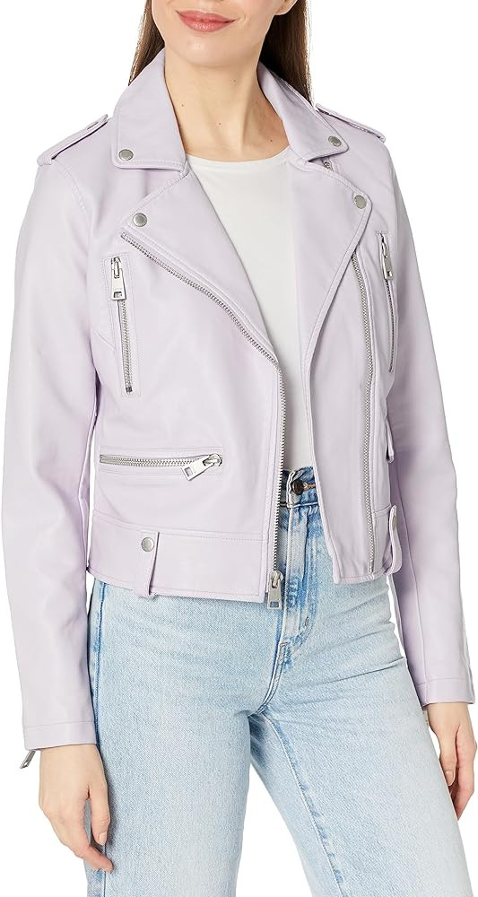 Levi's Women's Faux Leather Contemporary Motorcycle Jacket (Standard and Plus) | Amazon (US)