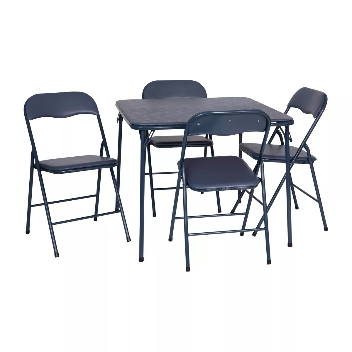 Flash Furniture 5 Piece Folding Card Table and Chair Set | Target