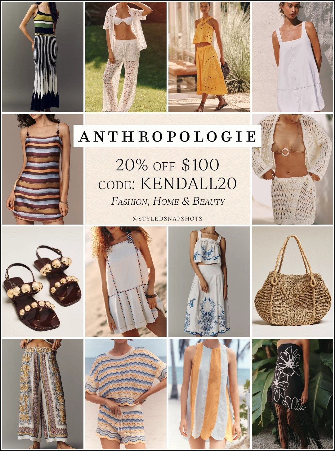 Last call for 20% off $100 at Anthro with code KENDALL20

#LTKSaleAlert