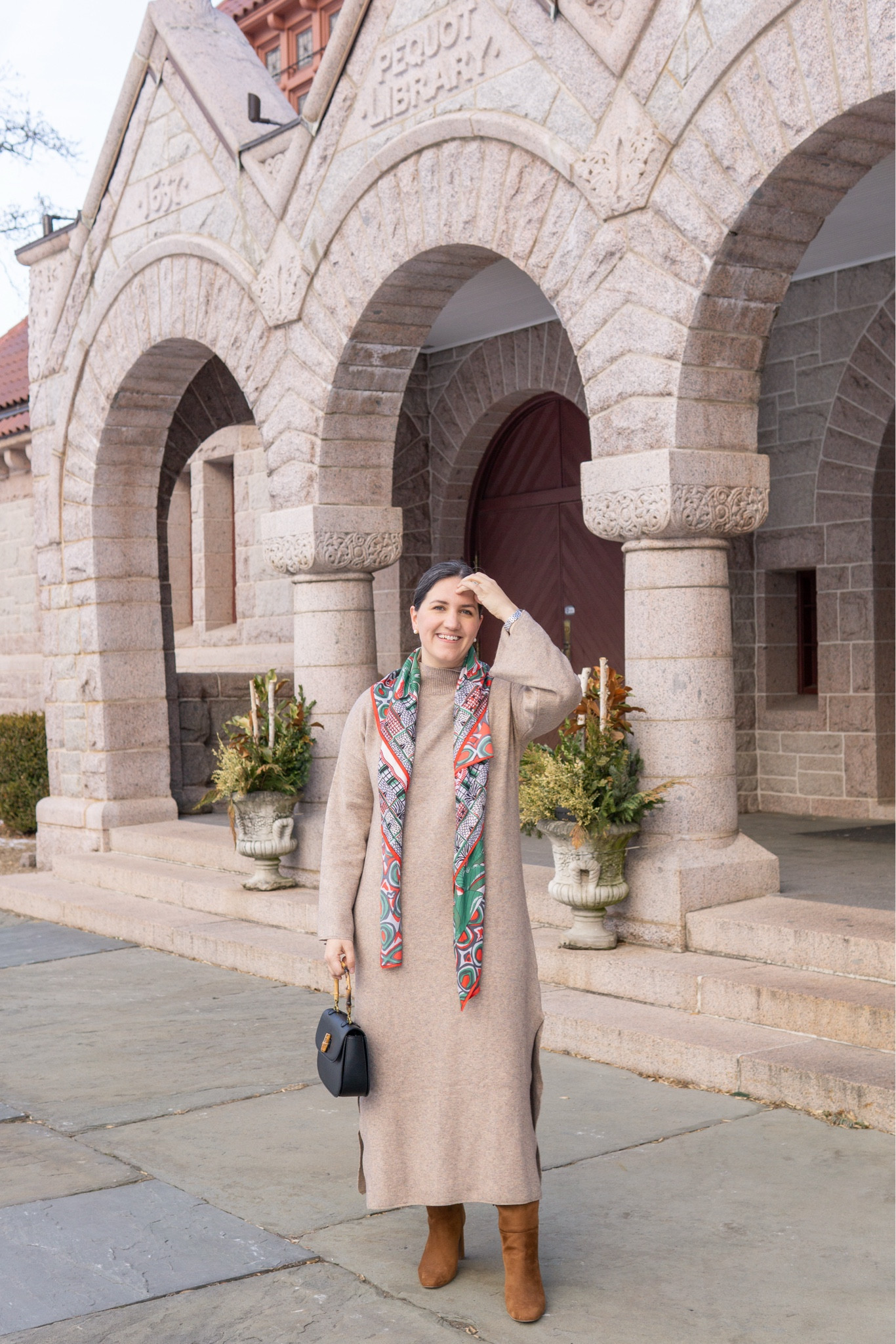 I think I’m finally figuring out this winter style thing! ❄️

This Tuckernuck turtleneck dress sweater is as cozy as it looks. It was perfect for a day in the brisk air, but also loved to lounge in it when we were home from running errands  
