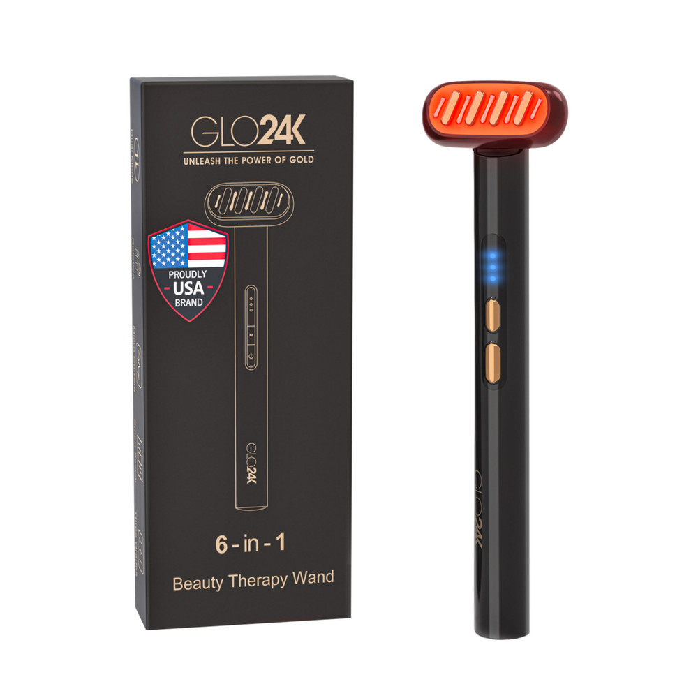 Glo24k 6-in-1 Beauty Therapy Wand | Ulta