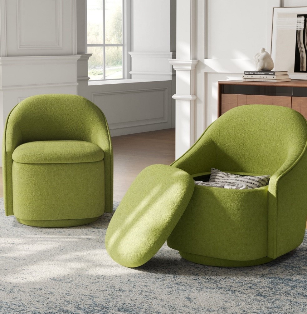 Linsy Home 360° Swivel Accent Chair Set of 2 with Hidden Storage. #ltkfurniture

#LTKHome #LTKSaleAlert