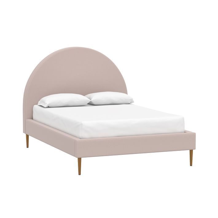 Luna Upholstered Platform Bed | Pottery Barn Teen