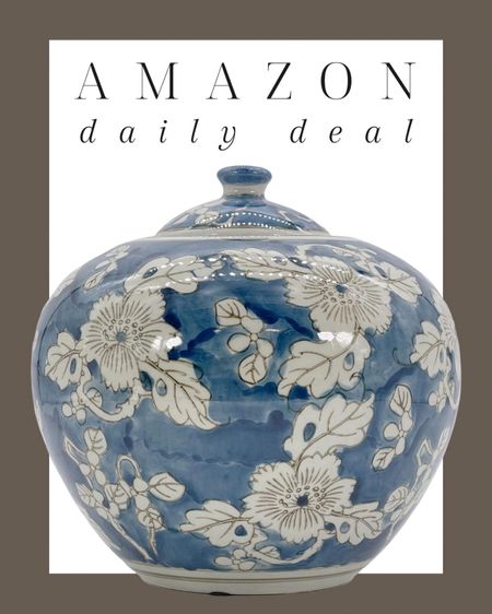 Amazon daily deal! This beautiful ginger har is under $60! 

Decorative jar, ginger jar, bookcase decor, coffee table decor, accent decor, decorative accessories, sale, sale alert, sale find, bedroom, living room, resting area, family room, dining room, entryway, Modern home decor, traditional home decor, budget friendly home decor, Interior design, look for less, designer inspired, Amazon, Amazon home, Amazon must haves, Amazon finds, amazon favorites, Amazon home decor #amazon #amazonhome



#LTKsalealert #LTKstyletip #LTKhome