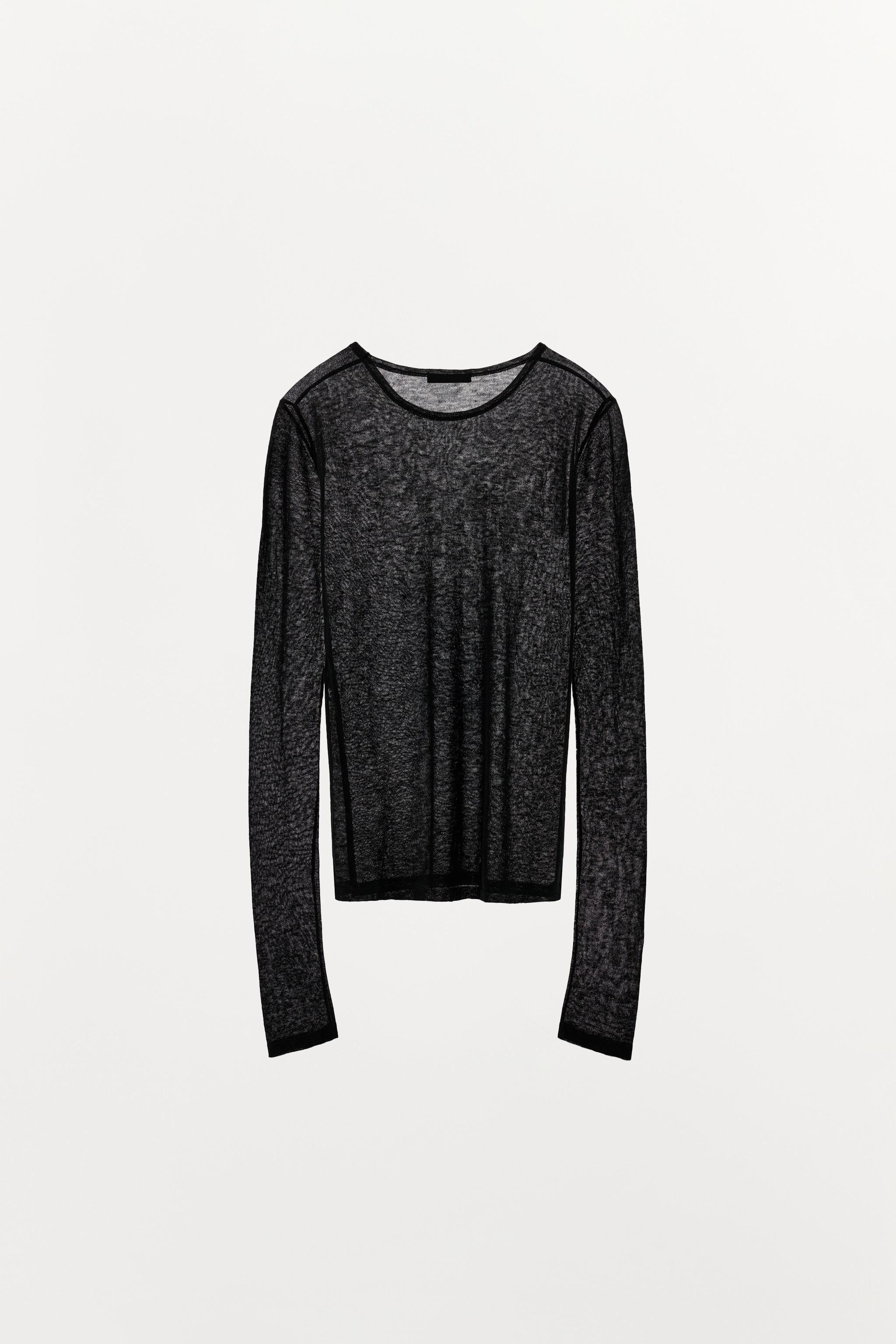 100% WOOL T-SHIRT | Zara US