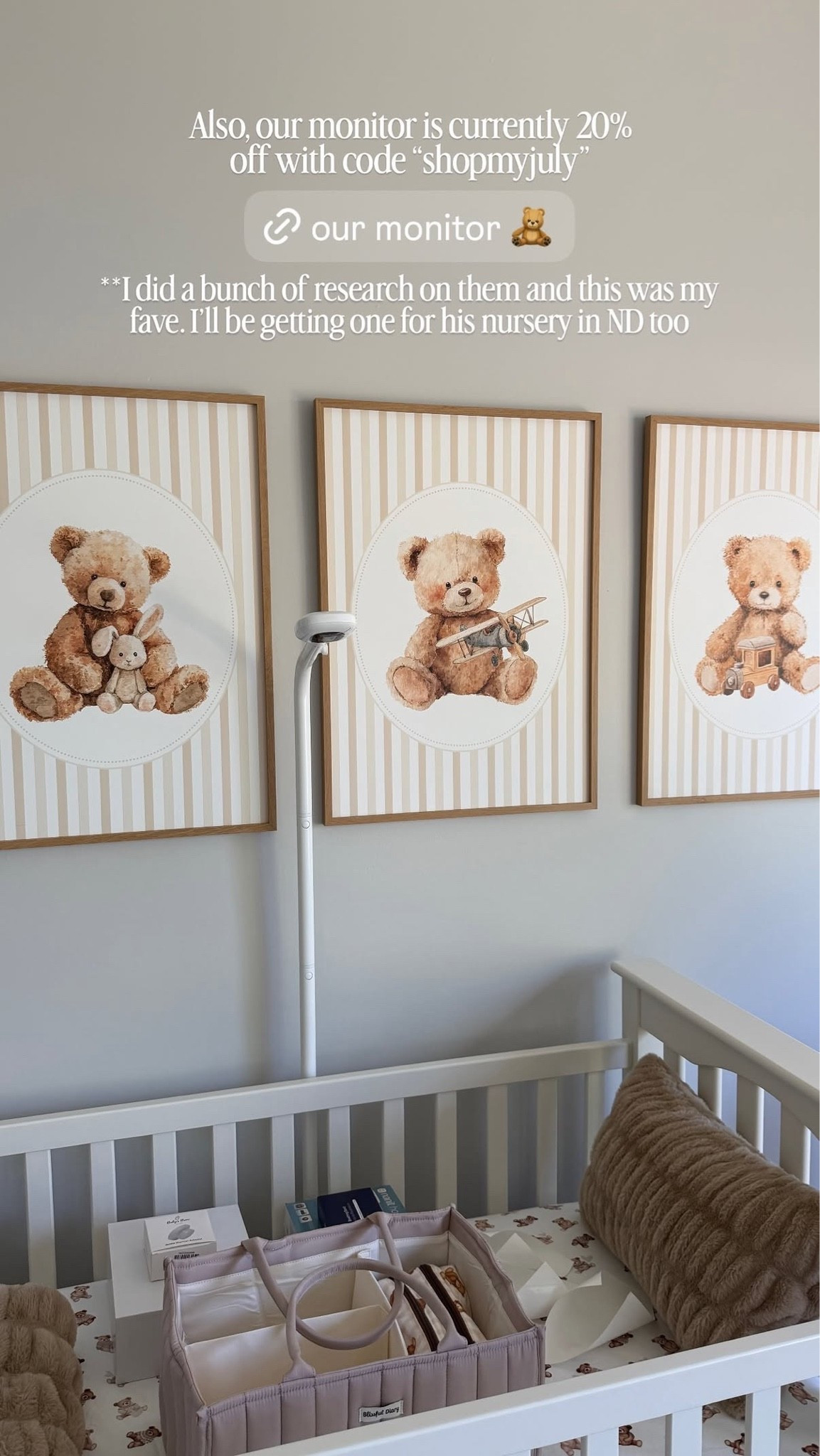 I researched SO many baby monitors because surprisingly lots have changed over the 5 years! The monitor I have is on sale with code “shopmyjuly”!!! 

#July #Nursery #LTKKids #LTKBaby

#LTKmomlife #LTKHome #LTKSaleAlert