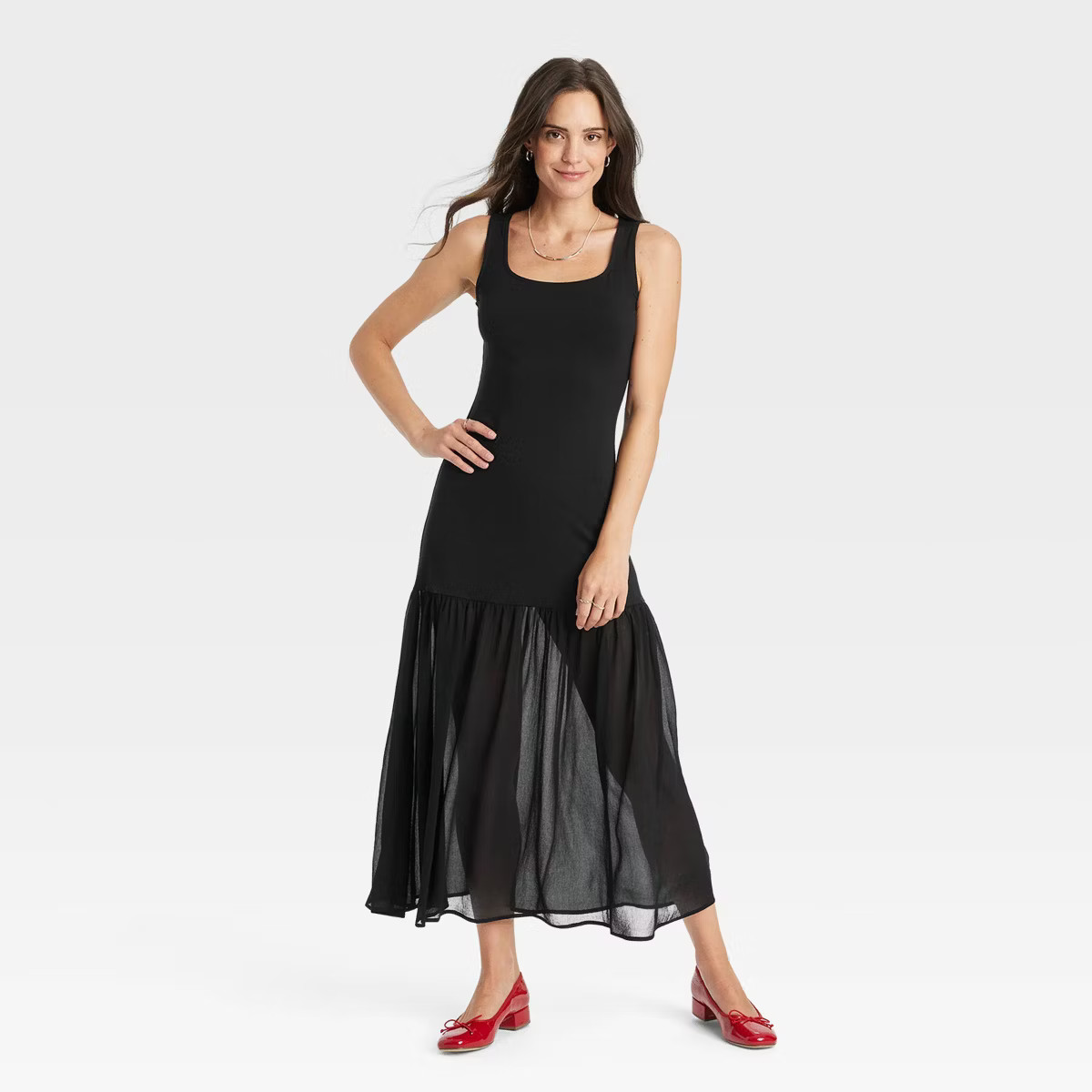 Women's Drop Tier Maxi Dress - A New Day™ | Target