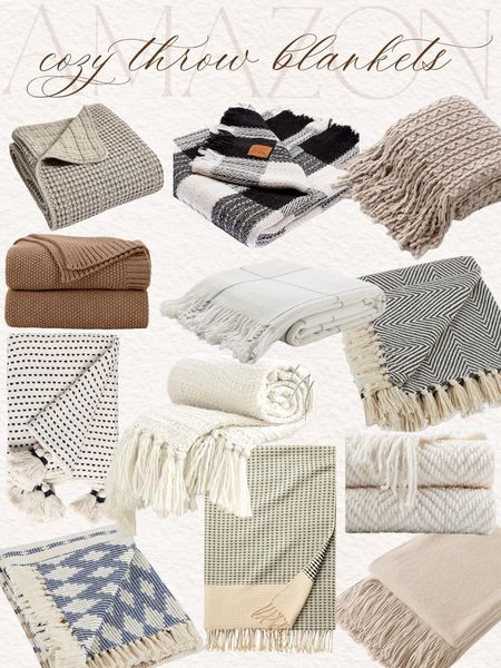 Amazon Cozy throw blankets and accent blankets to bring warmth to your home on those chilly nights. #Founditonamazon #amazonhome #inspire amazon home decor, amazon throw blankets, amazon thin blankets

#LTKHome #LTKFindsUnder50 #LTKFindsUnder100