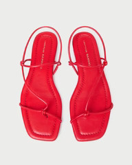 Eleanor Red Strappy Sandal | Loeffler Randall