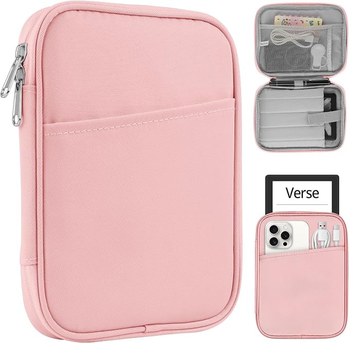 Universal Sleeve Bag for 6",6.8",7" Kindle Paperwhite/Colorsoft 2024-2012 Compatible with 6"-6.8"... | Amazon (US)