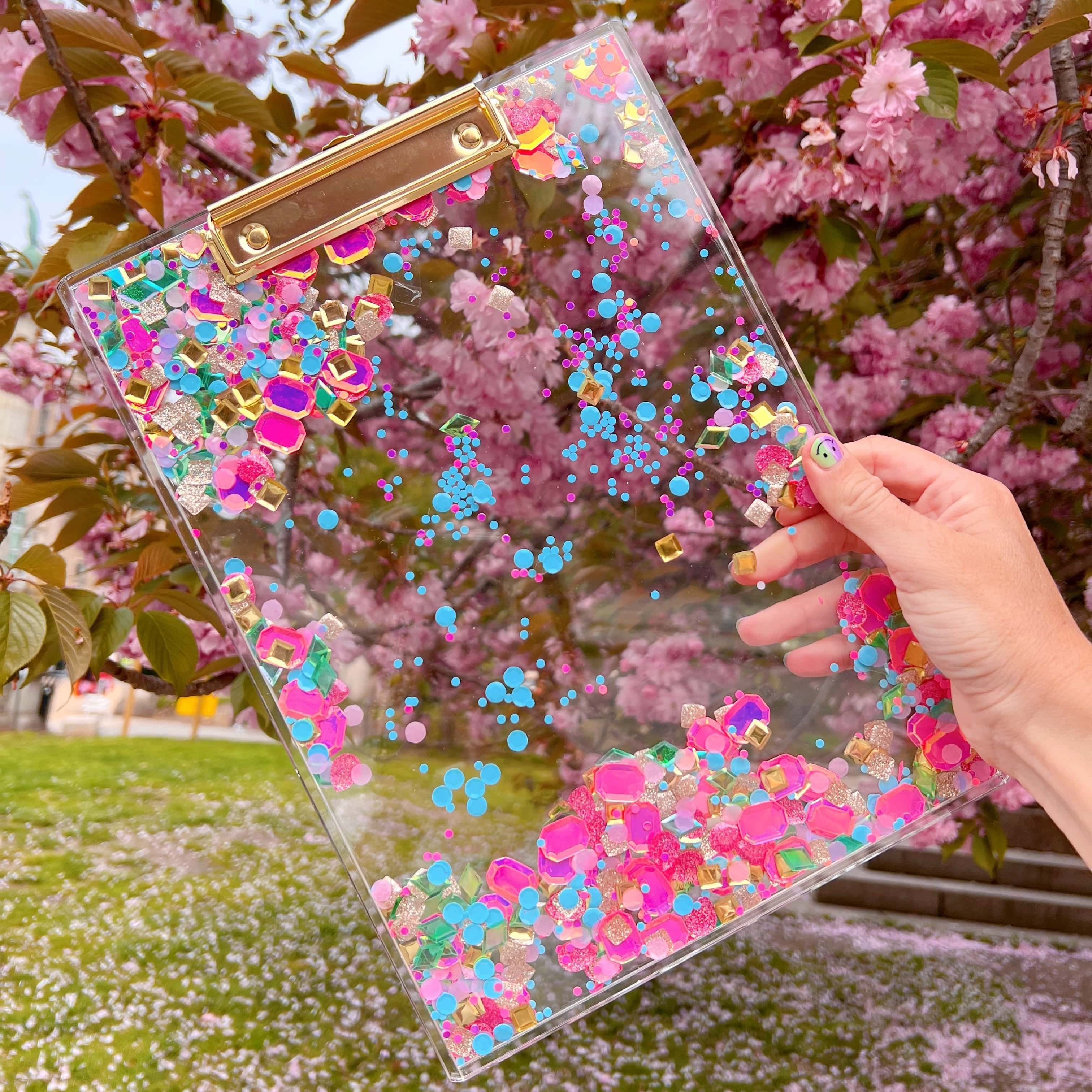 Be A Gem Confetti Clipboard | Packed Party