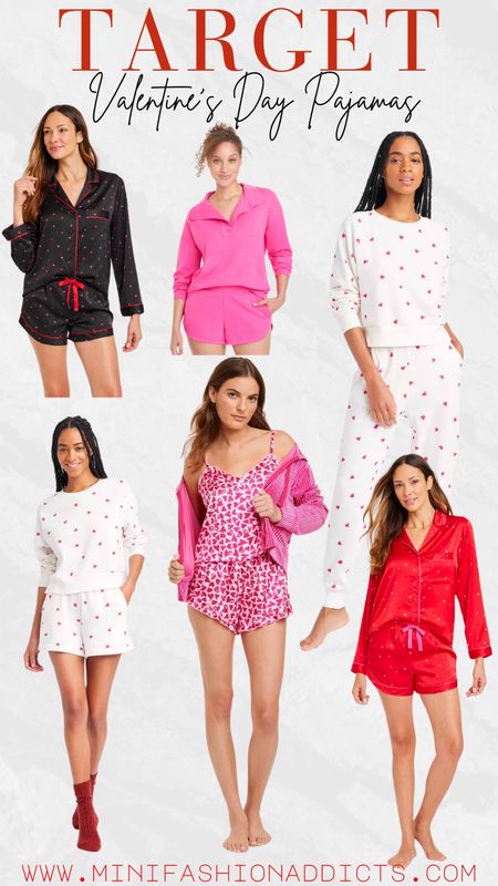 Cute Valentine’s Day Pajamas from Target. 

#LTKSeasonal #LTKstyletip #LTKfindsunder50