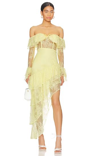 Maddalena Gown in Yellow | Revolve Clothing (Global)
