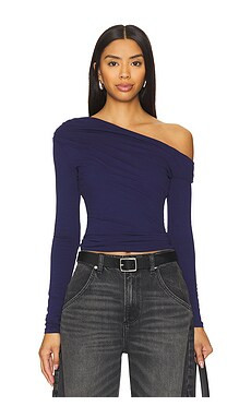 AFRM Bria Top in Bright Navy from Revolve.com | Revolve Clothing (Global)