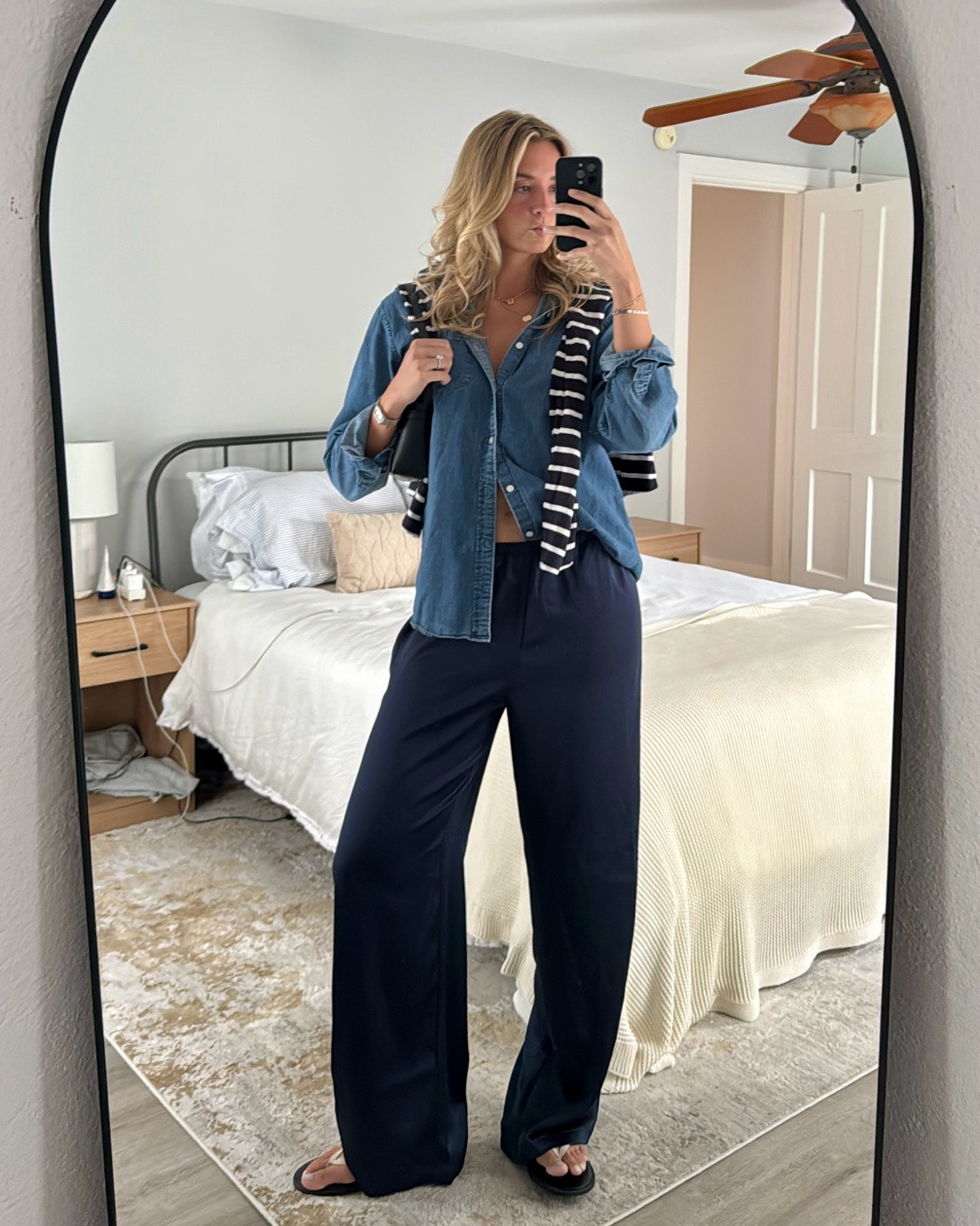 Linking similar to stripped shirt and sandals!

#LTKgrwm #LTKootd #LTKTall