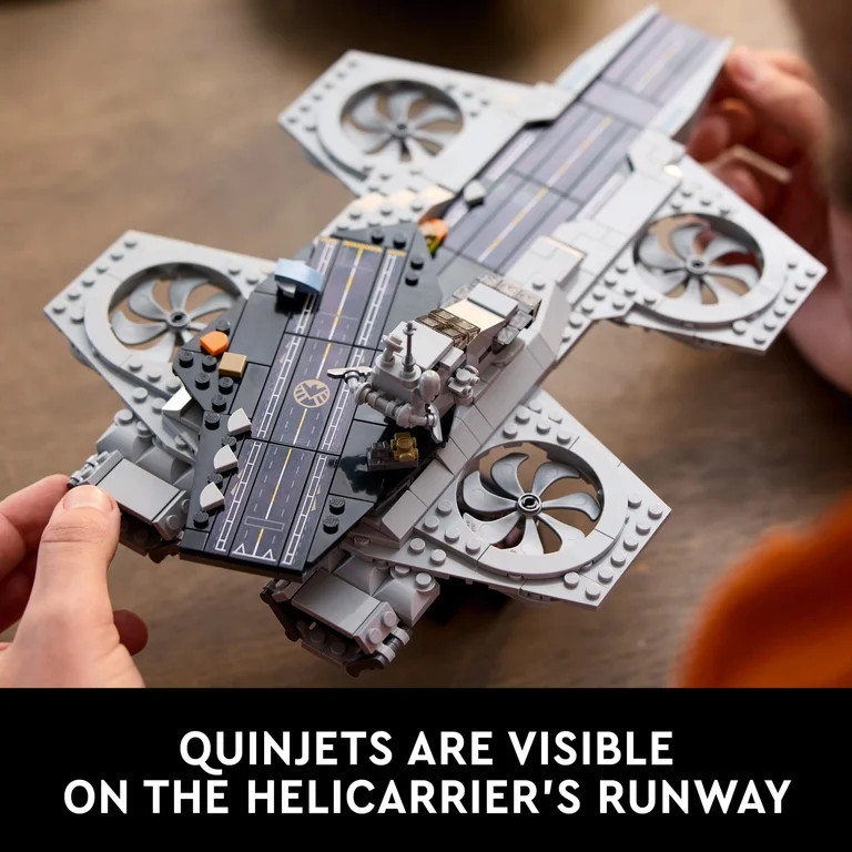 LEGO Marvel The Avengers Helicarrier Building Set for Adults - Gift for Christmas - Collectible D... | Walmart (US)