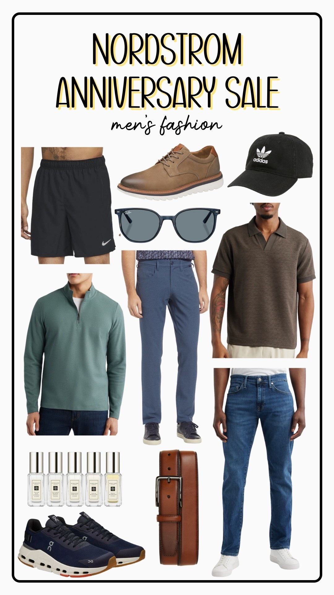 The Nordstrom Anniversary Sale starts this week and we’ve been looking through every single page to find all the best deals in each category! 

These are our top men’s fashion picks! 


Men’s fashion, dad style, men’s jeans, sunglasses, men’s shoes, cologne, men’s accessories, anniversary sale 

#LTKFamily #LTKMens #LTKSaleAlert