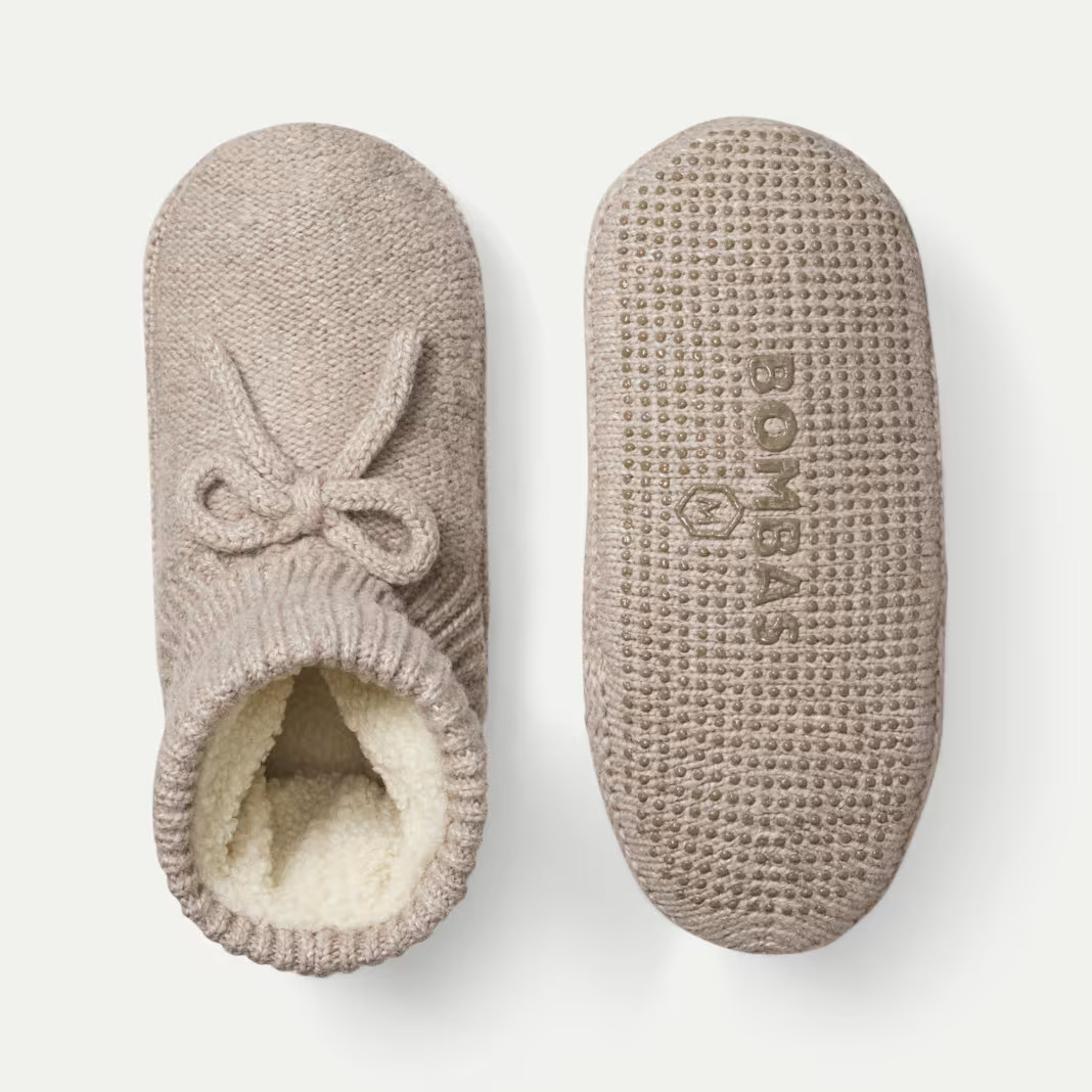 Women's Gripper Slipper Bootie - Sherpa-Lined | Bombas