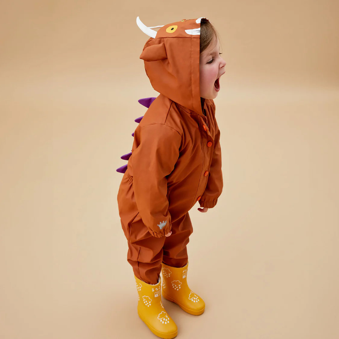 The Gruffalo Recycled Waterproof Puddlesuit | Baby Mori (US)