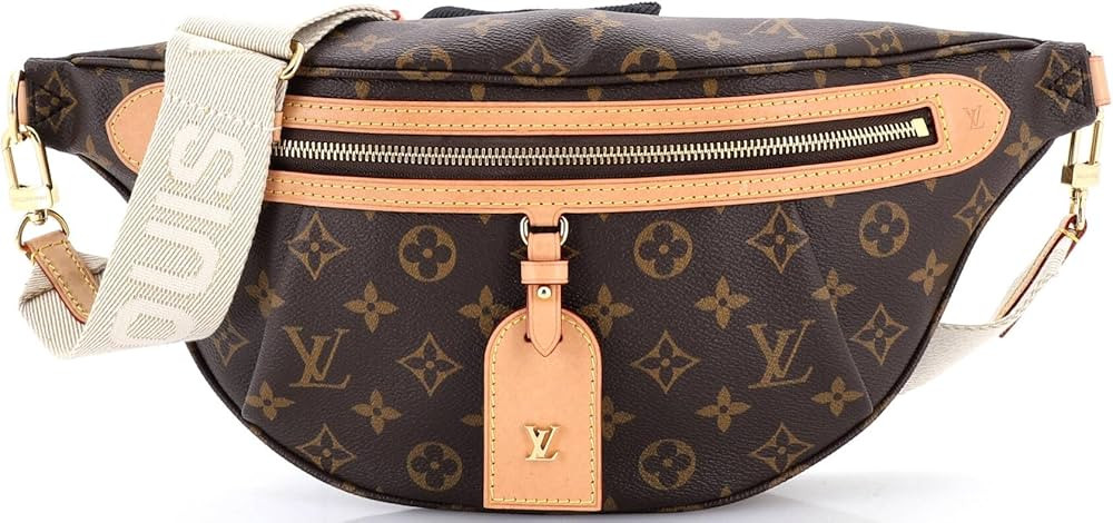 Amazon.com: Louis Vuitton, Pre-Loved High Rise Bum Bag Monogram Canvas, Brown : Amazon Luxury | Amazon (US)