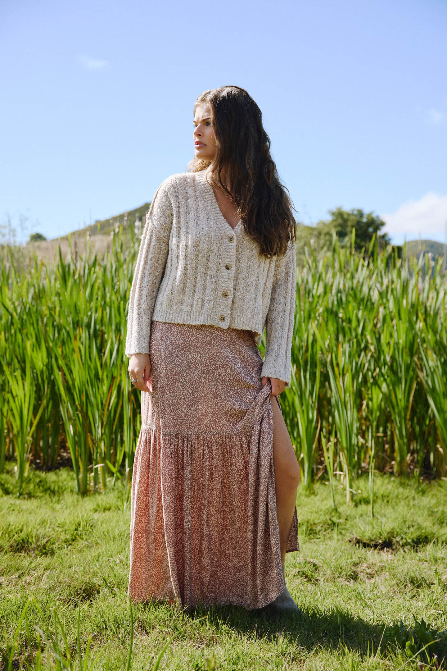 FERRIS SWEATER BUTTON FRONT CARDIGAN | O'Neill