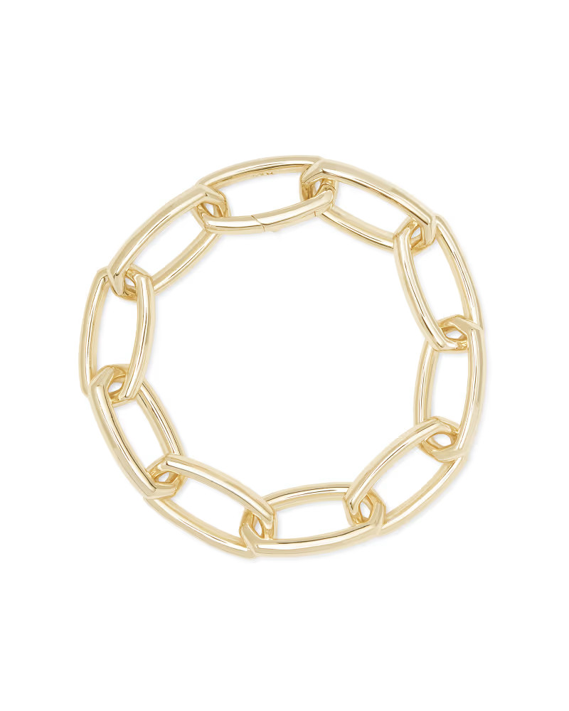 Beckett Link Bracelet in Gold | Kendra Scott