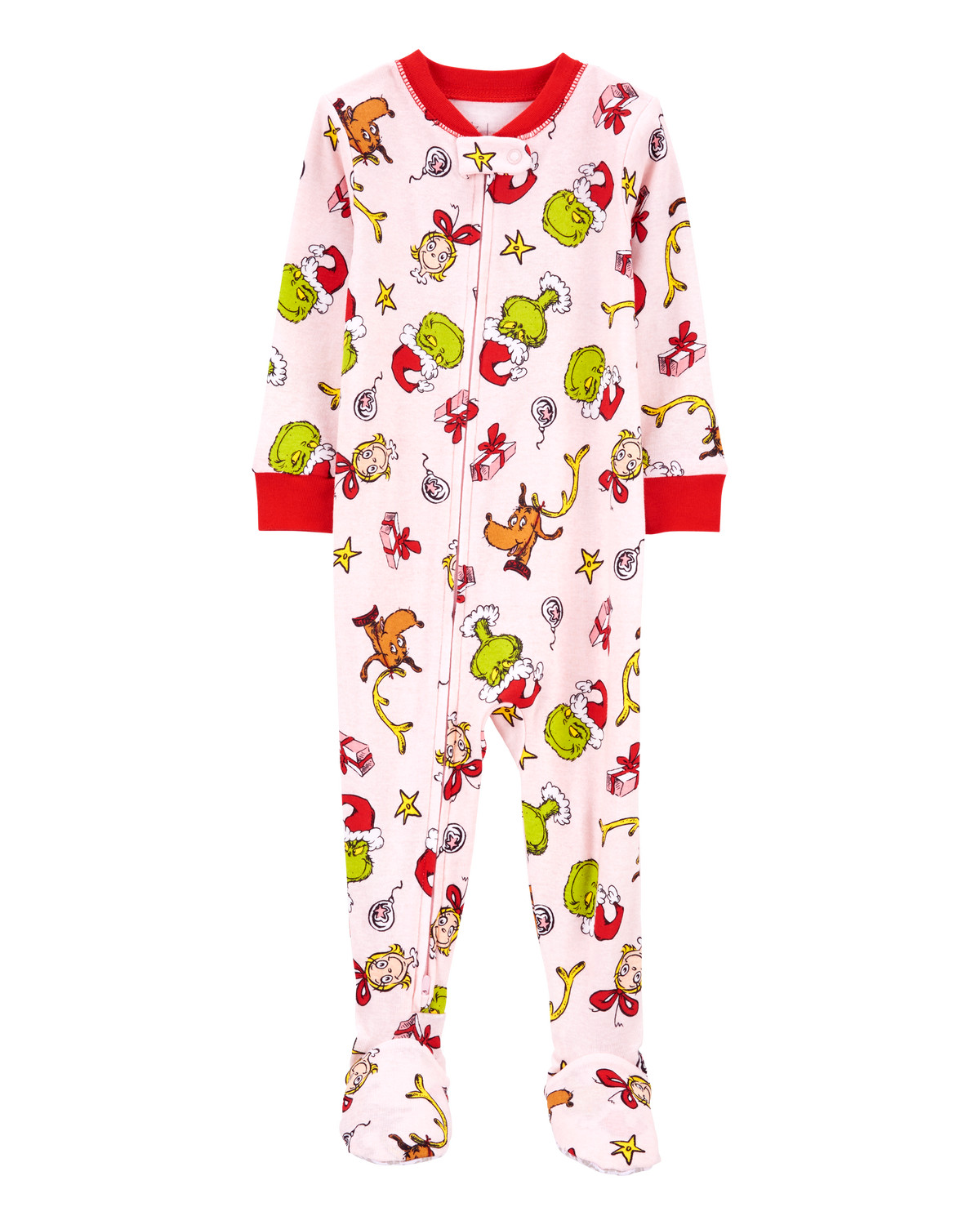 Baby 1-Piece Christmas Grinch 100%  Cotton Footie Pajamas - Carter's | Carter's | Carter's Inc
