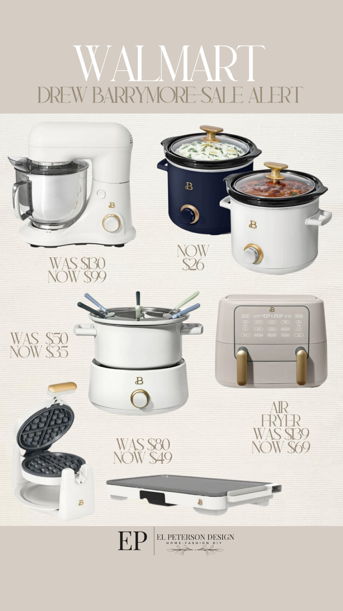 Drew Barrymore sale alert
Small appliances 

#LTKHome #LTKSaleAlert