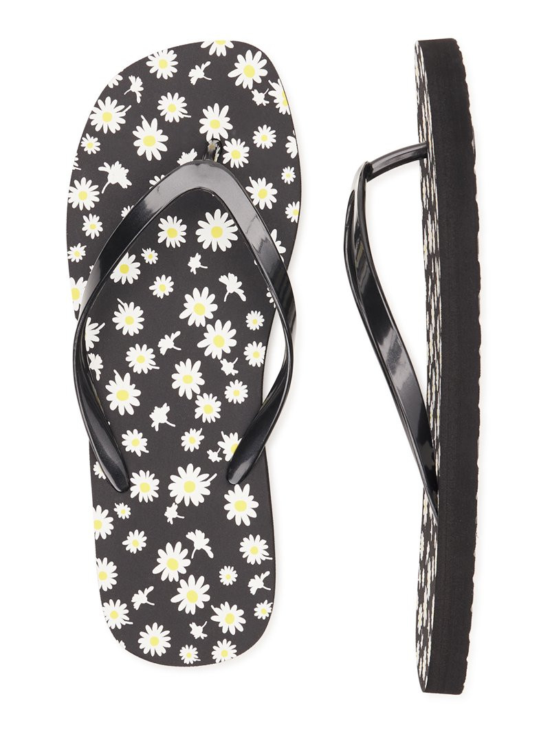 No Boundaries Womens Flip Flop Sandals | Walmart (US)