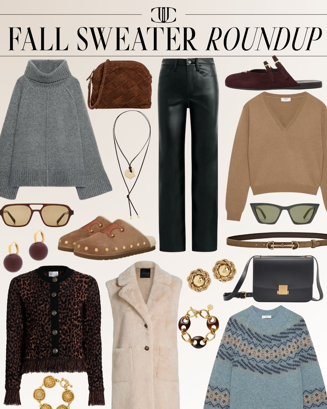 Six luxe sweater outfits that prove neutral layers never go out of style. From cashmere zip-ups and textured cardigans to Italian wool and chic capes—these timeless fall looks pair perfectly with denim, leather, and rich accessories.

Each outfit is designed to flatter and feel effortless whether you’re headed to brunch, school drop-off, or a cozy dinner out.

✨ Shop every look on my LTK— just search J.CATHELL
#FallOutfits #SweaterWeatherStyle #FallFashionInspo #ElevatedBasics #CapsuleWardrobe #ClassicStyle #ChicLayers #JCInsider #BodyTypeStyling #FallLookbook #NeutralOutfits #CozyChic #CashmereStyle #StylistTips #JCathell

#LTKStyleTip #LTKShoeCrush #LTKOver40