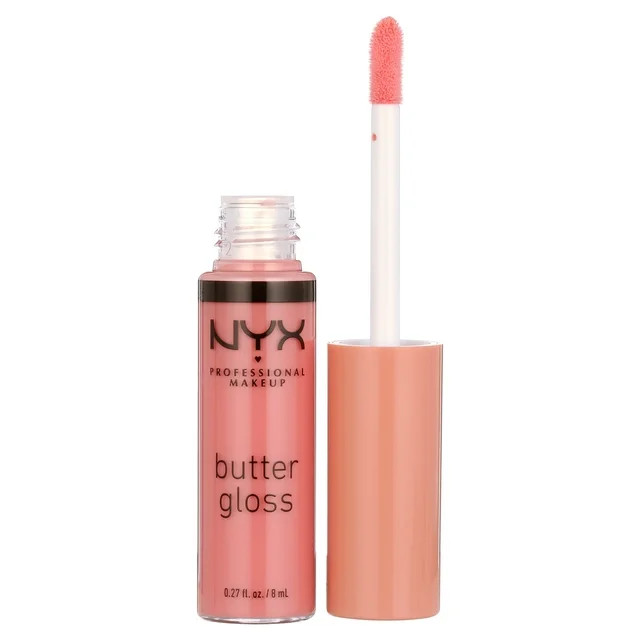 NYX Professional Makeup Butter Gloss, Non-Sticky Lip Gloss, Creme Brulee, 0.27 Oz | Walmart (US)
