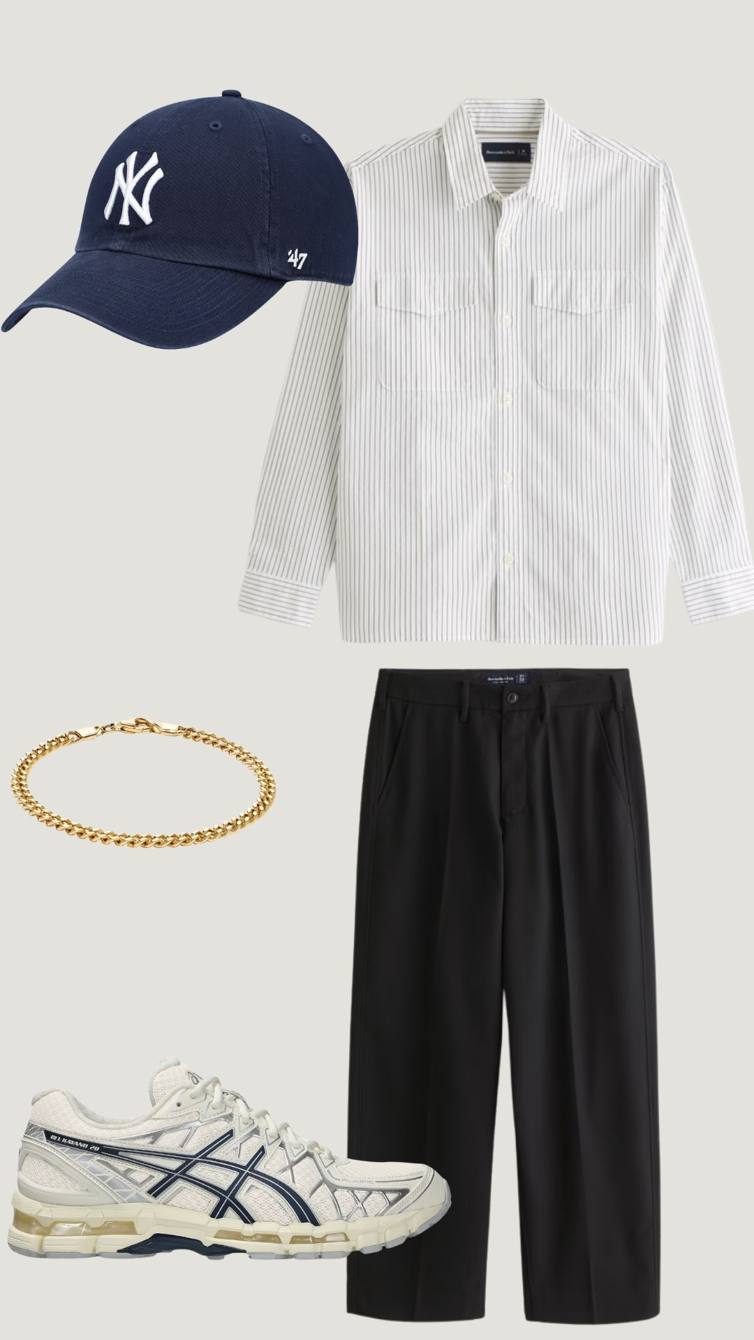 Clean, effortless spring fit. Lightweight button-up with tailored trousers keeps it sharp, and the sneakers + cap bring it back to casual. Perfect everyday balance.

Hashtags:
#mensfashion #springoutfits #minimalstyle #outfitinspo #menswearstyle #casualfits #everydaystyle #springstyle #mensoutfit #streetwearmen #cleanfit #neutralstyle #ltkstyle #ltkfashion #ltkmens

#LTKMens #LTKootd #LTKgrwm