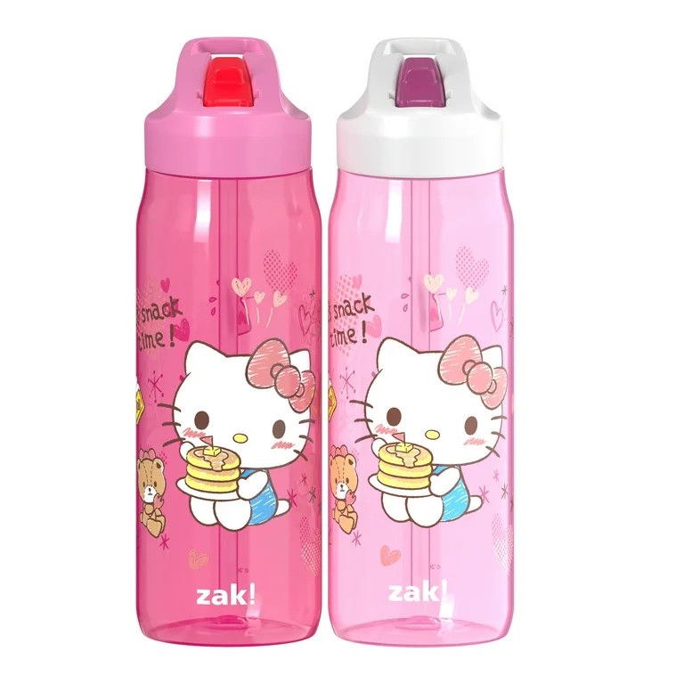 Zak Designs 2 Pack 20oz Hello Kitty Bottle | Walmart (US)
