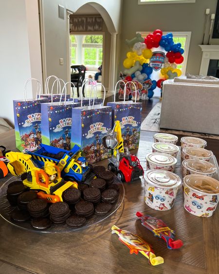 Paw patrol party. Paw patrol birthday party. Birthday theme. Toddler birthday party ideas. Paw patrol cake. Paw patrol cookies. Paw patrol balloons. Paw patrol dessert table. Party favors.

#LTKkids #LTKfamily
