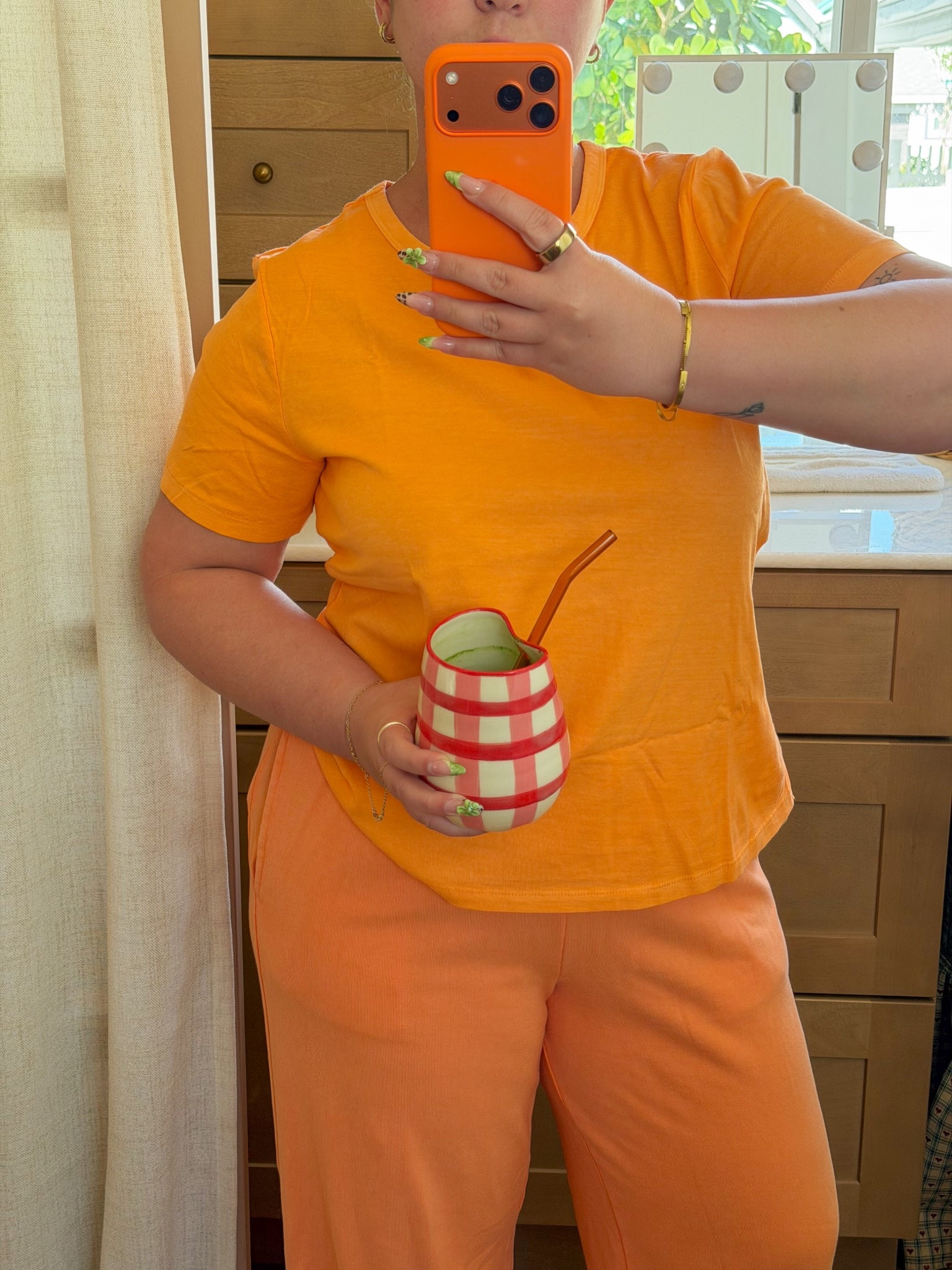 comfiest set from Gap & they come in sooo many cute colors!! & they're currently 50% off 🍊 wearing a M petite in top & bottom! // sweatset, matching set, loungewear 

#LTKPetite #LTKootd #LTKMidsize