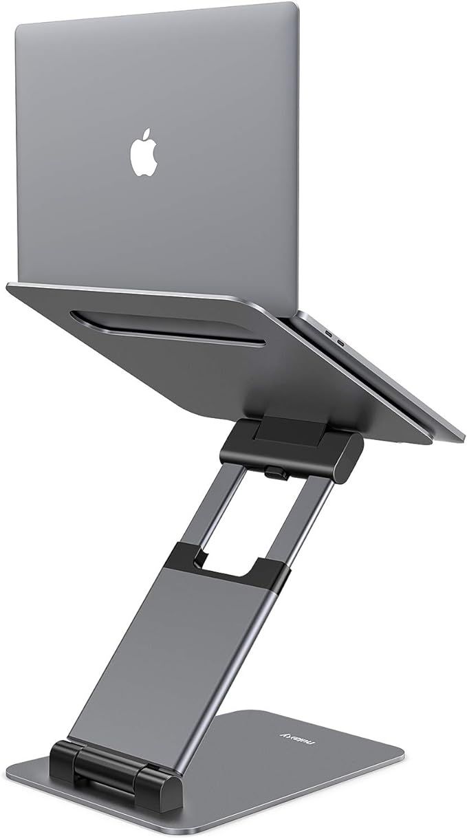 Nulaxy Laptop Stand, Ergonomic Sit to Stand Laptop Holder Convertor, Adjustable Height from 2.1" ... | Amazon (US)