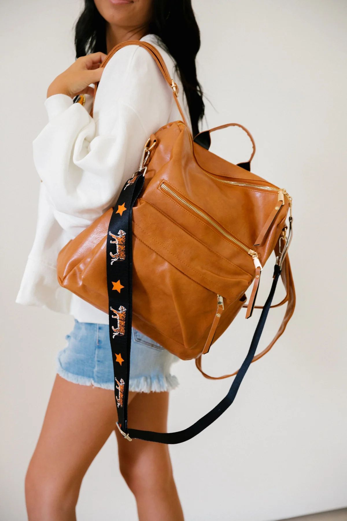 MARCIE FAUX LEATHER BACKPACK | Judith March