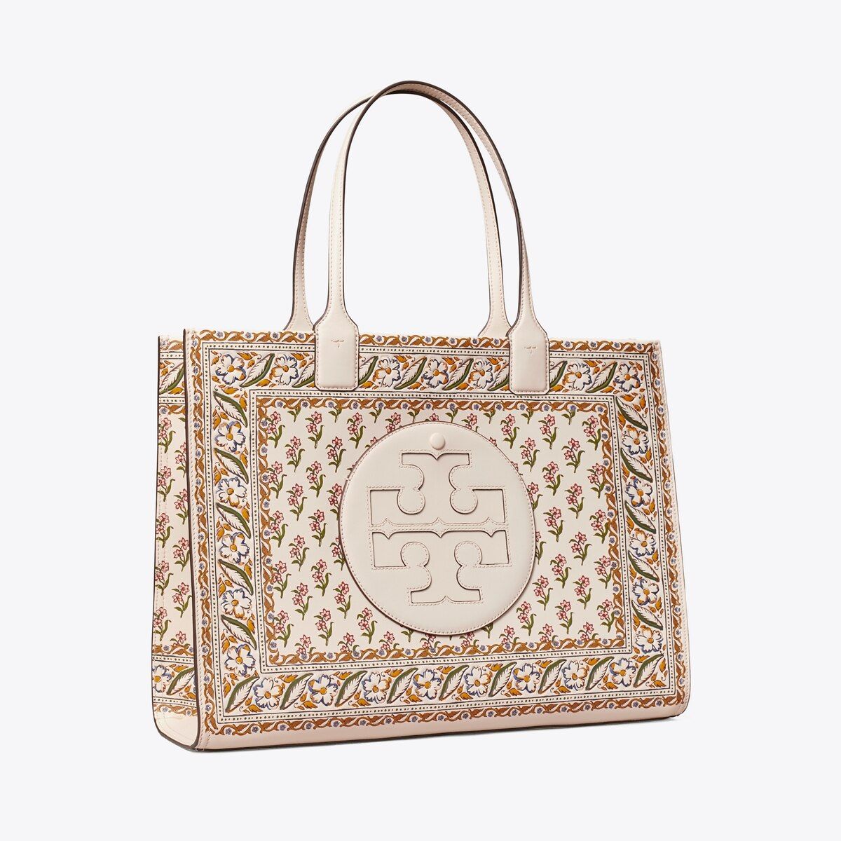 Ella Printed Leather Tote Bag | Tory Burch (US)