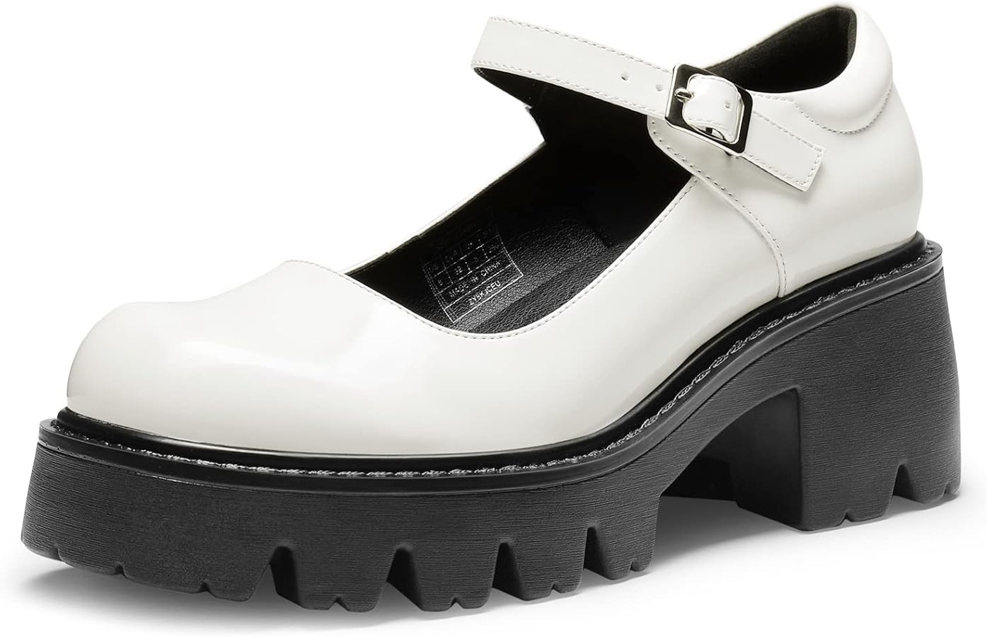 DREAM PAIRS Women's Mary Janes Shoes Platform Dress Low Heel Chunky Pumps Round Toe Ankle Strap P... | Amazon (US)