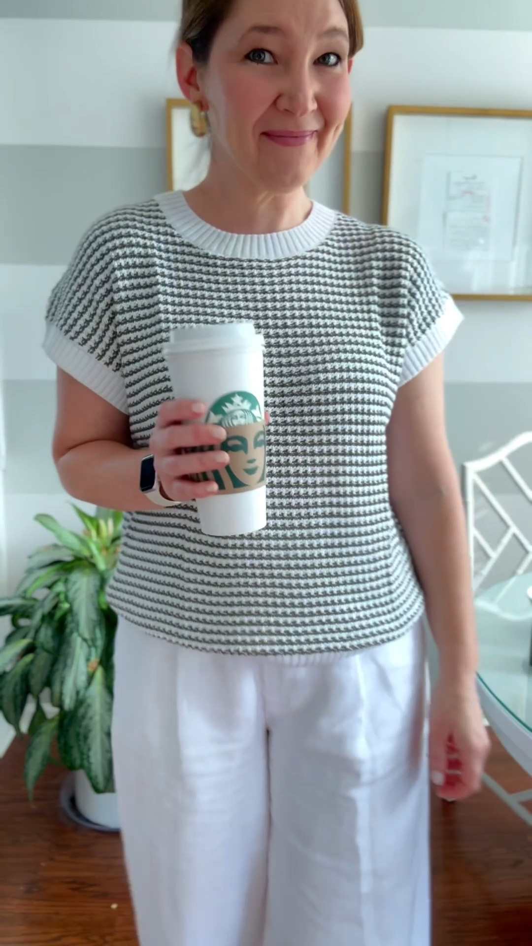 Amazon fall sweater
Southern Tide linen pants

AlwaysAgnes wearing small pants and medium sweater. 

#LTKStyleTip #LTKFindsUnder100 #LTKFindsUnder50