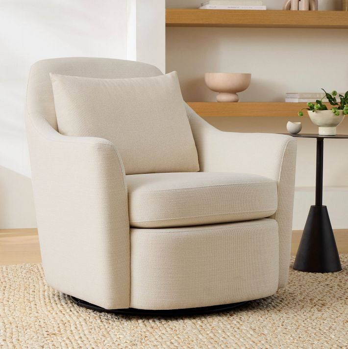 Dallas Swivel Chair | West Elm (US)