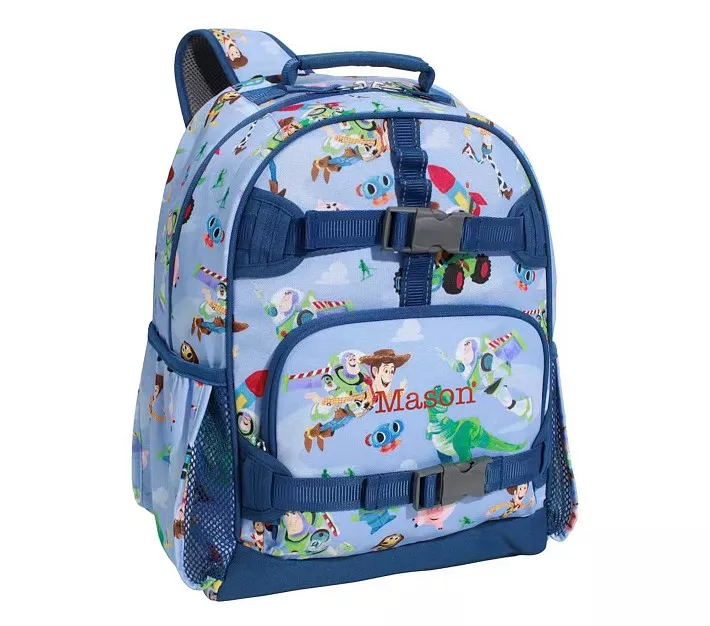 Mackenzie Turquoise Rainbows Chenille Backpacks