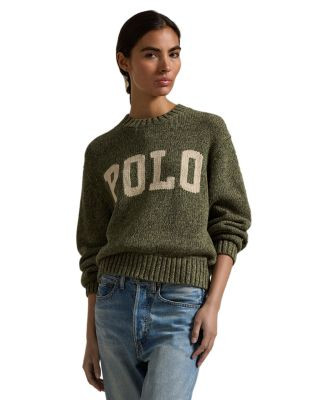 Logo Cotton Crewneck Sweater | Bloomingdale's (US)