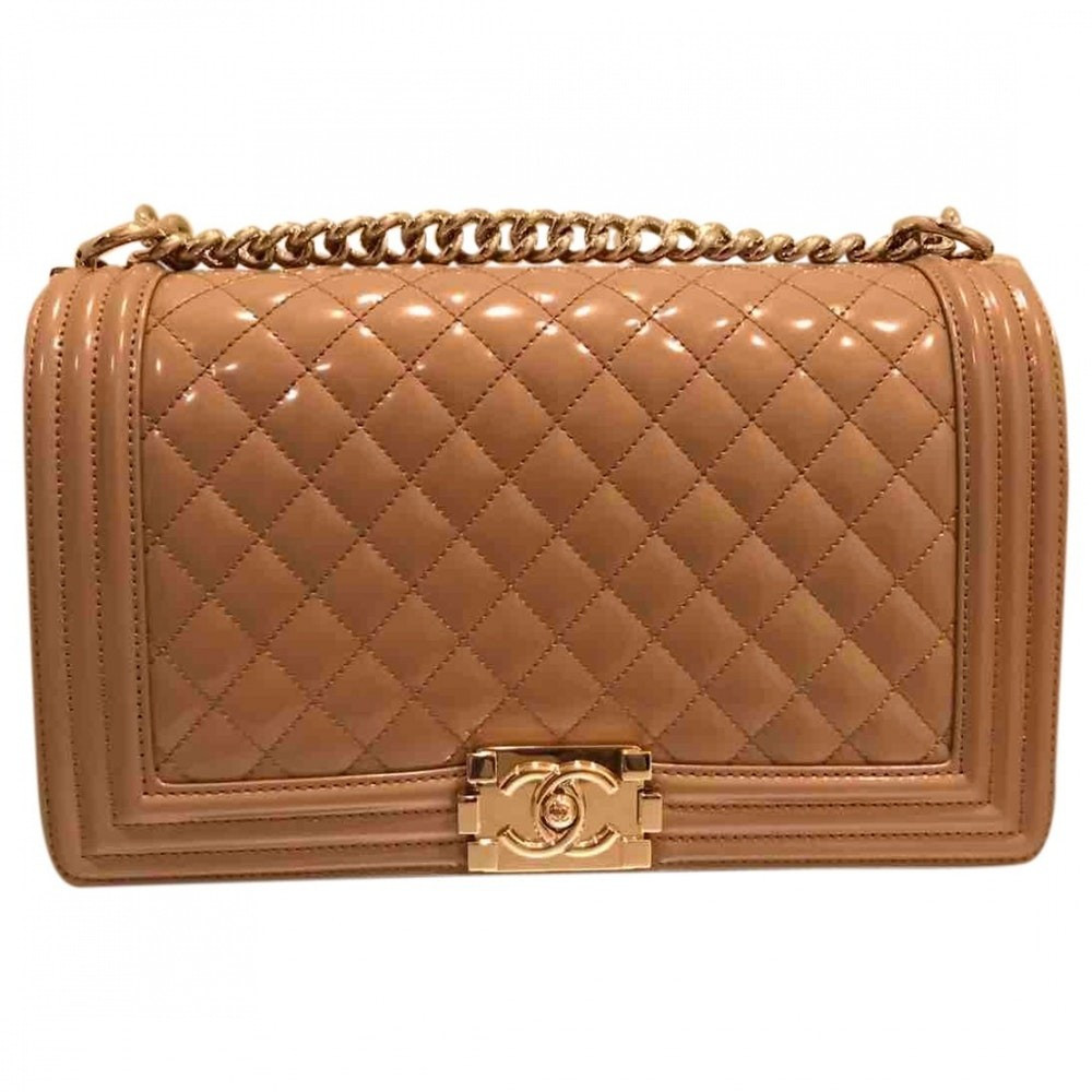 Chanel Handtaschen aus Lackleder - Beige - 9010638 | Vestiaire Collective (Global)