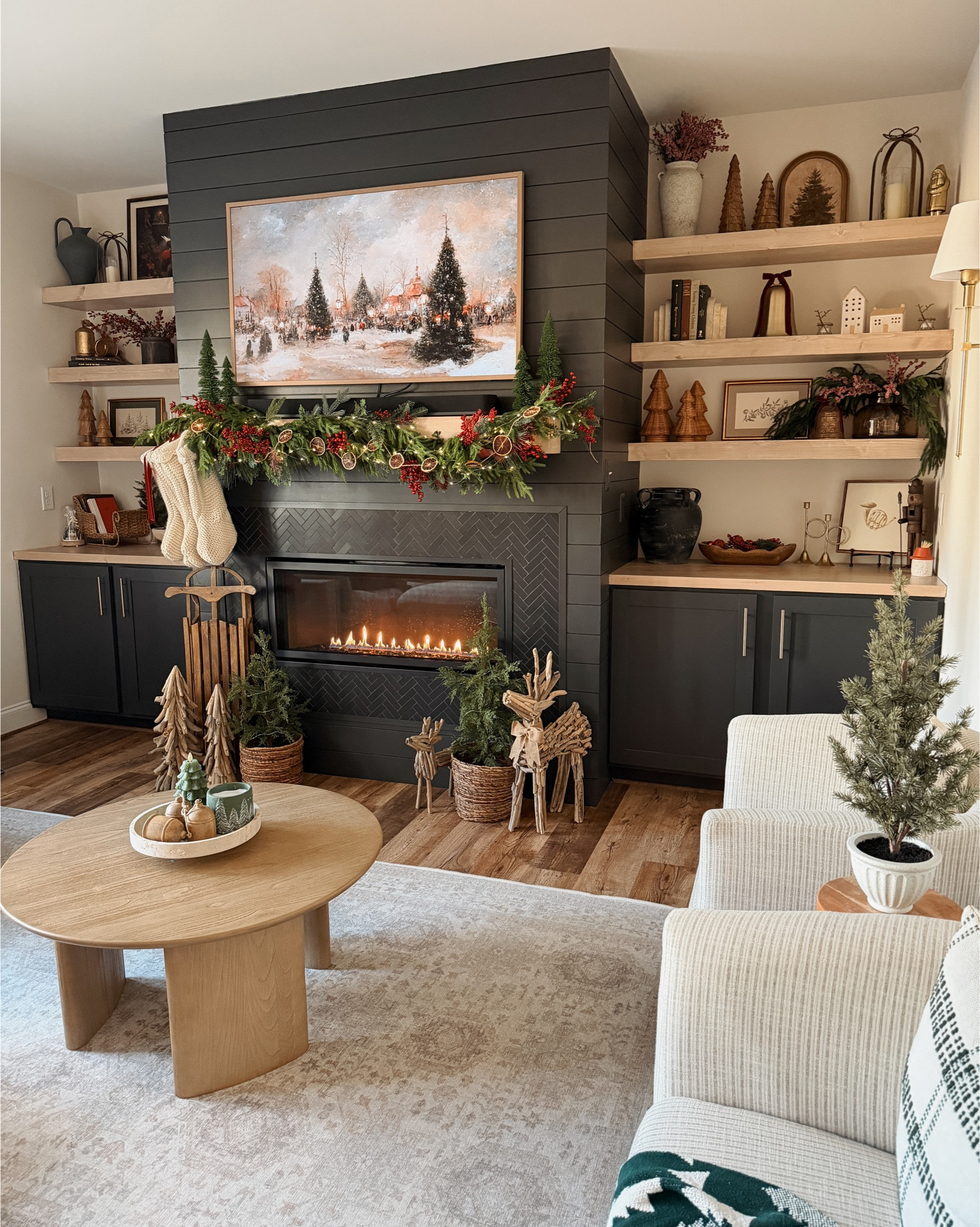 Christmas looks good on our living room ♥️ Sharing captures for all my people that like to zoom in 📸…I do it too 😆 

#LTKSeasonal #LTKHoliday #LTKU